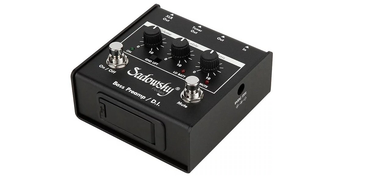 Sadowsky SAC PED SBP Series｜Sadowskyのすべてのベースに内蔵され