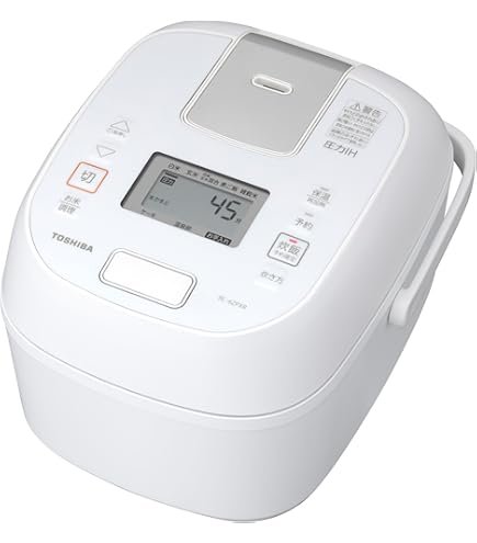 Amazon | TOSHIBA 真空圧力IHジャー炊飯器 炎匠炊き (5.5合炊き