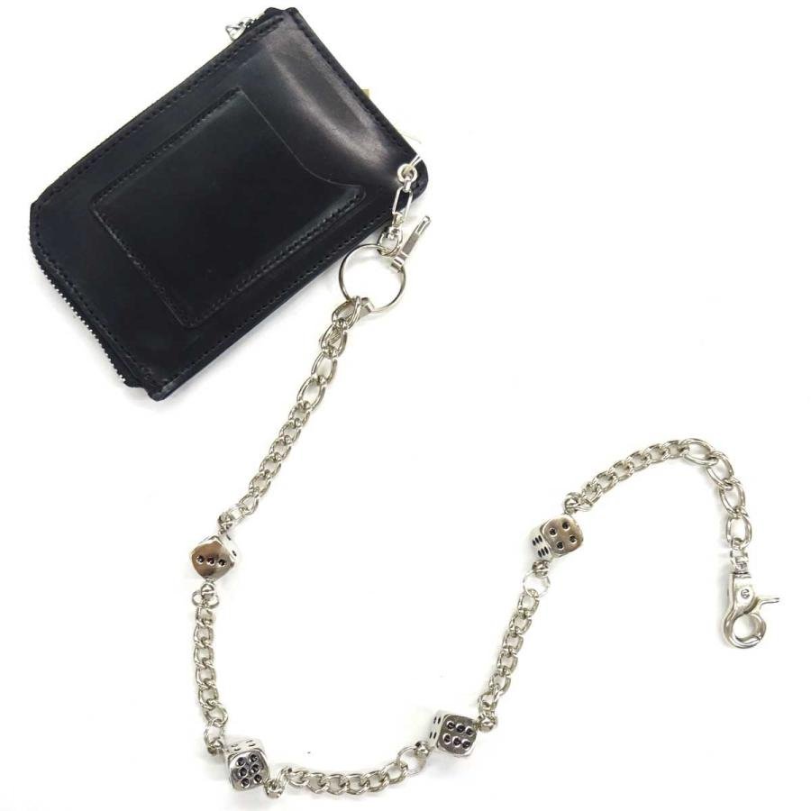 日本製 ウォレットチェーン メタリックダイス サイコロ 4203-00005