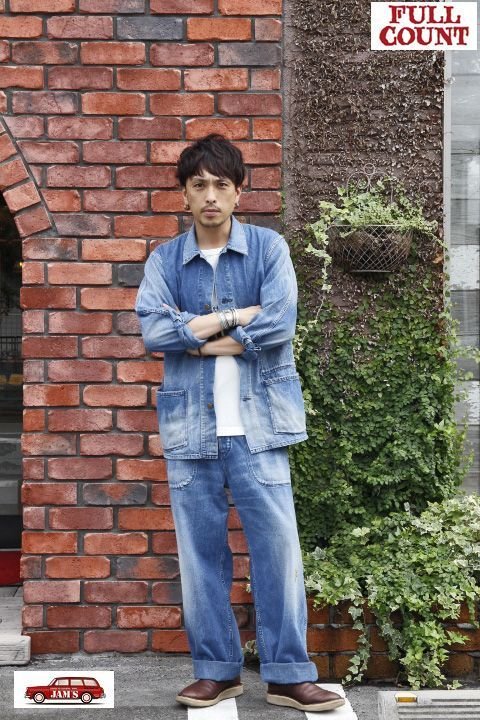 FULLCOUNT」1930s Denim Short Coverall フルカウント ショート