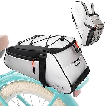 Amazon.co.jp: Socpuro 自転車 荷台バッグ 2way 自転車ラックバッグ