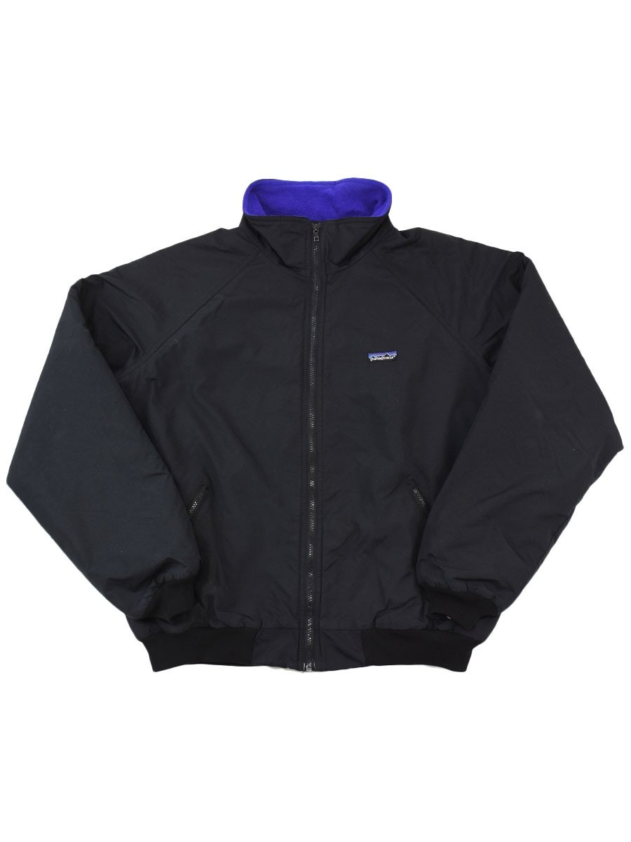 80's パタゴニア シェルドシンチラジャケット ブラック 表記(XL) USA製