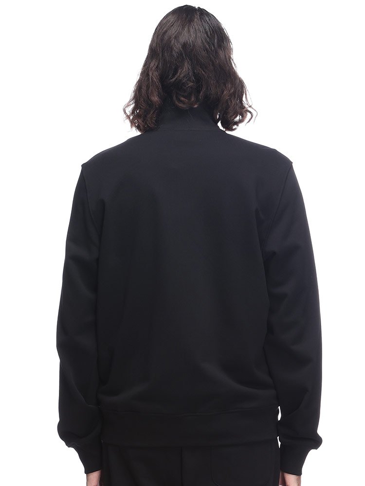 DIESEL (ディーゼル) オーバルDメタルロゴ ジップアップスウェット