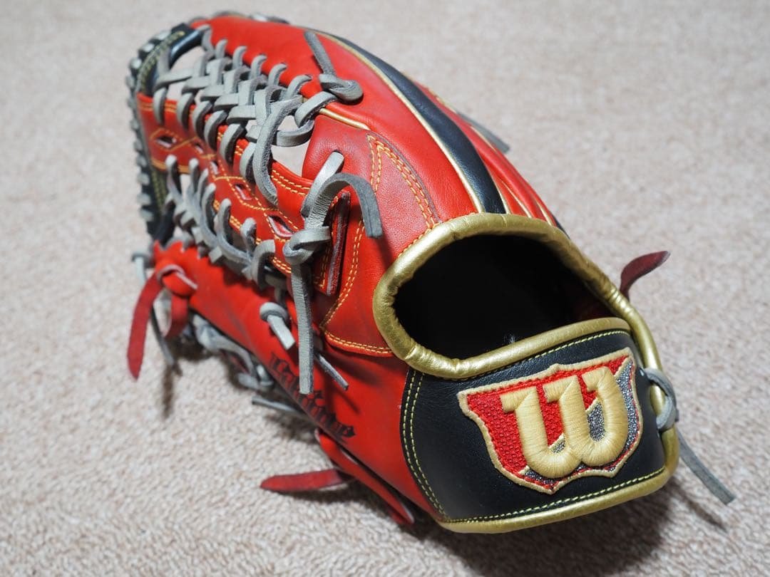 Wilson ウィルソンshine 外野用　軟式グローブ　左投用 楽天市場】ウィルソン外野手用グローブ左投げ（スポーツ・アウトドア