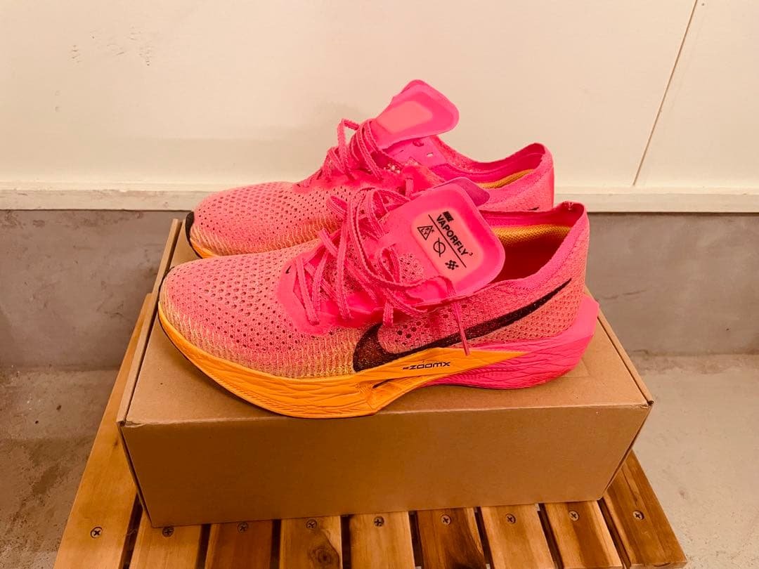 Nike ZoomX vaporfly next %3ピンクシューズ　27cm Nike ZoomX VaporFly Next% 3 'Hyper Pink' DV4129-600