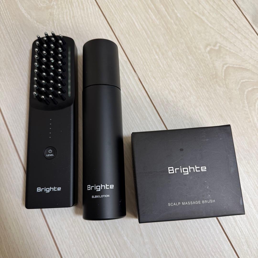 Brighte エレキブラシ スカルプマッサージブラシ セット Amazon.co.jp: 【佐々木希 アンバサダー】Brighte ブライト ELEKI