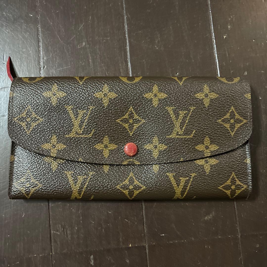 ルイヴィトン モノグラム エミリー 赤ルージュ長財布 楽天市場】【財布】LOUIS VUITTON ルイ ヴィトン モノグラム