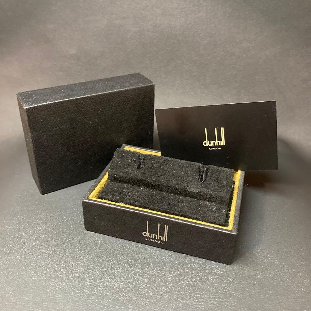 美品】ダンヒル カフリンクス トゥイニーデビル オーバルブルー