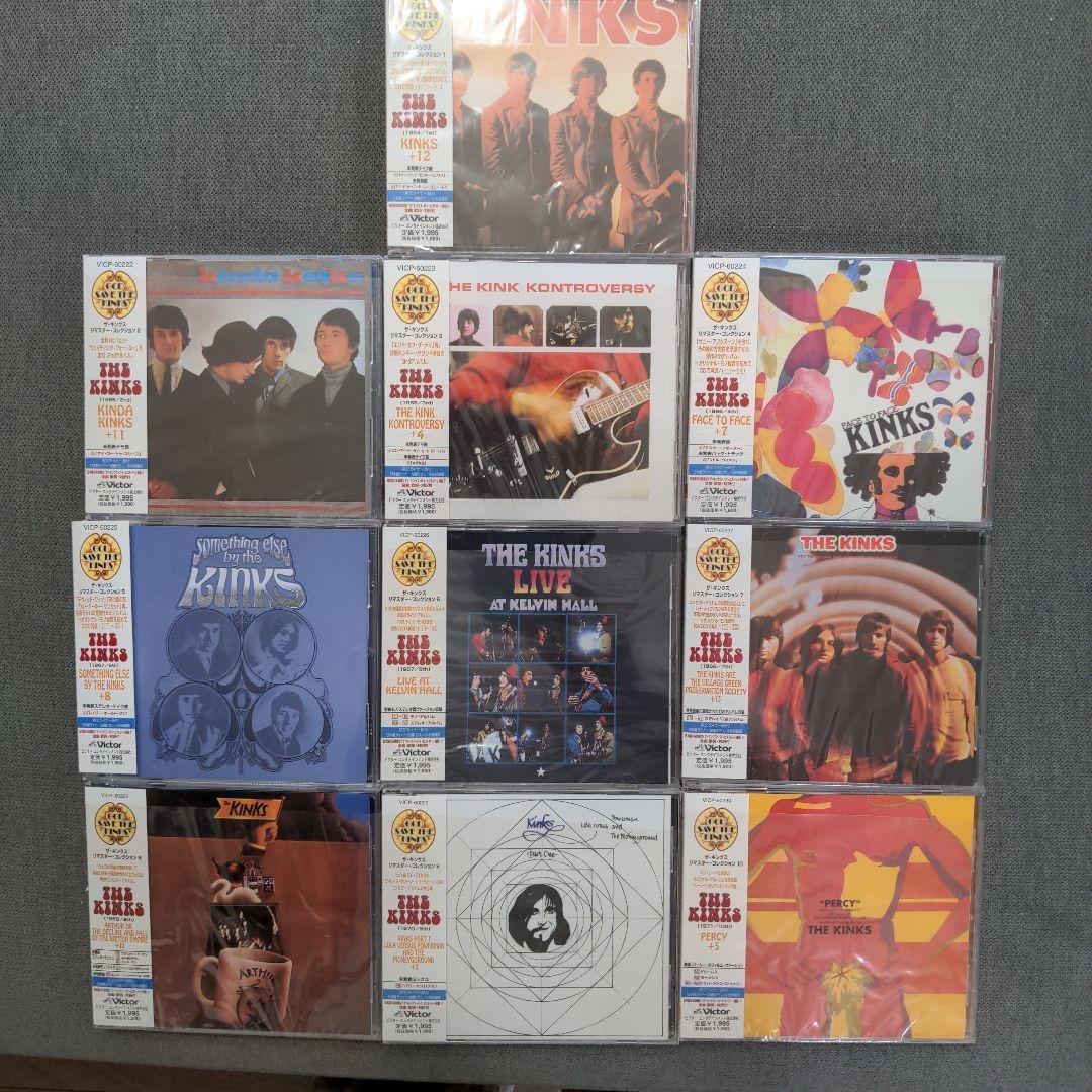 The Kinks ザ・キンクス リマスター・コレクション全10枚 The Kinks: The Ultimate Collection [Sanctuary] (2002/1964–1984