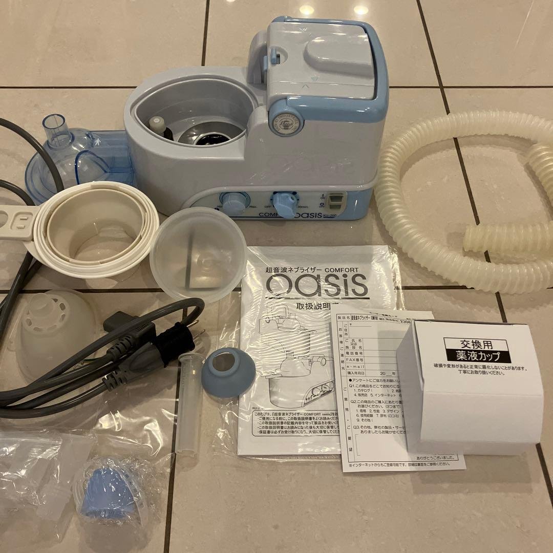 【マッコロ】超音波ネブライザー　COMFORT oasis 製品情報_ネブライザー吸入器_超