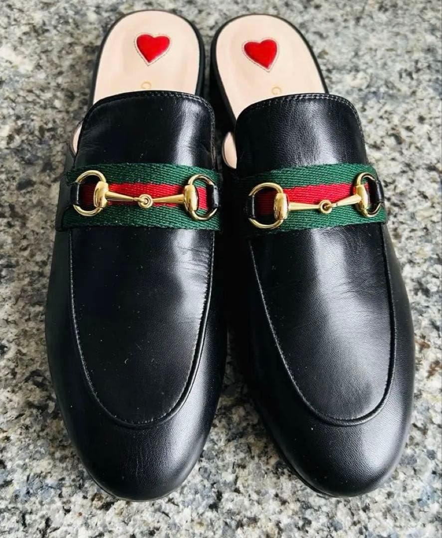 <未使用> GUCCI プリンスタウン　サイズ38 中古・古着通販】GUCCI (グッチ) プリンスタウン ブラック サイズ:38