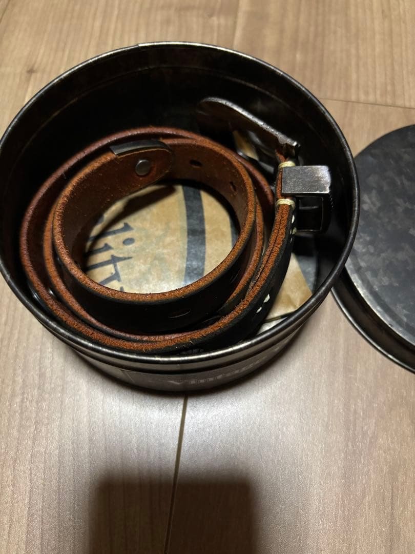 Vintage Work レザーベルト Vintage Works（ヴィンテージワークス）日本製のレザーベルト、ウォレット