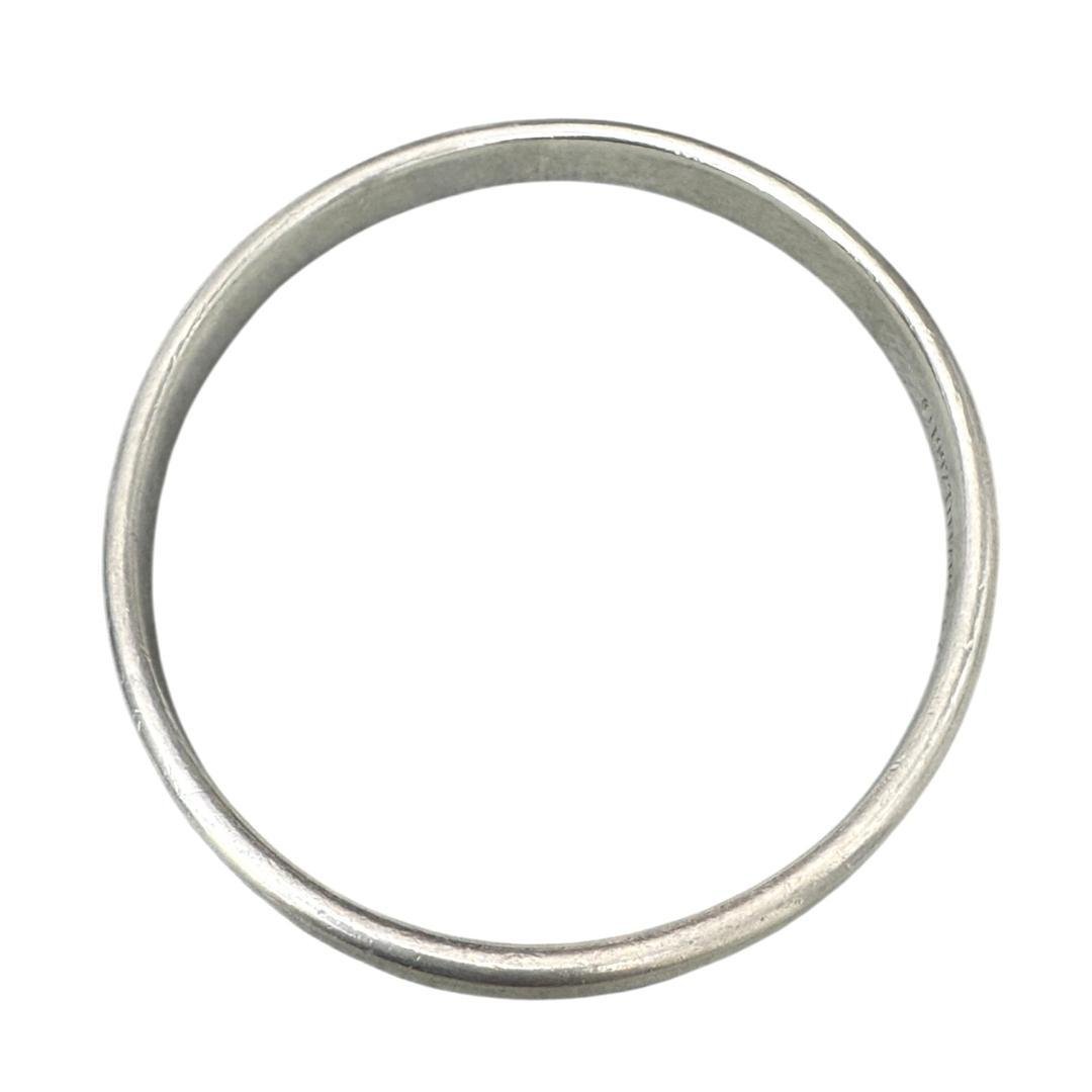 ★Tiffany & Co. バングル　ナローブレスレット1837　19.5cm