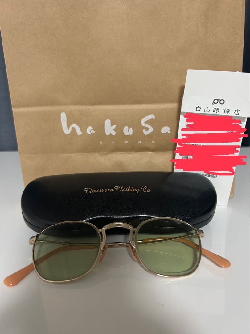 H*O様 timeworn clothing×白山眼鏡店 EXILE atsus - メルカリ