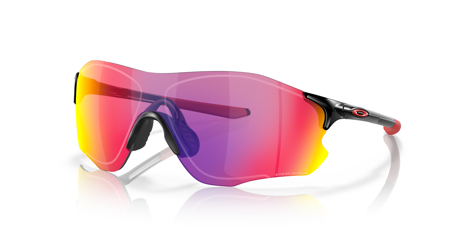EVZero™ Path® Prizm Road Lenses, Polished Black Frame Sunglasses