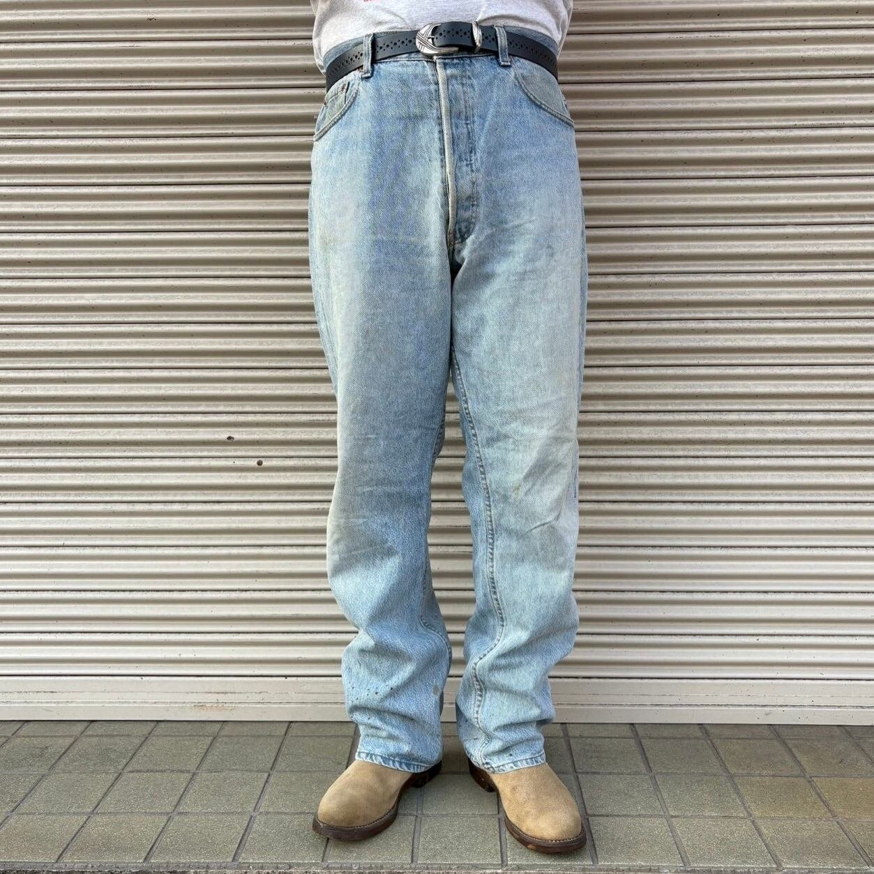 90s USA製 Levi's 501 デニムパンツ W38 L32 W96cm リーバイス
