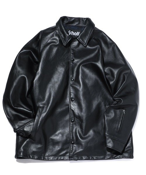 SOPHNET.（ソフネット）の「SCHOTT : LEATHER COACHES JACKET